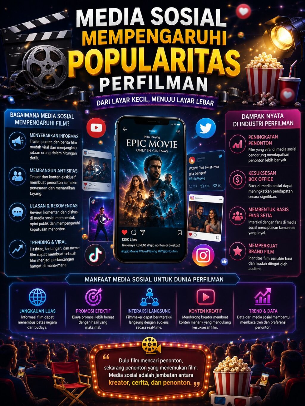 Media Sosial Mempengaruhi Popularitas
