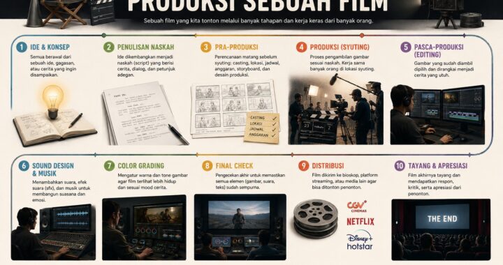 Proses Panjang Produksi Sebuah Film